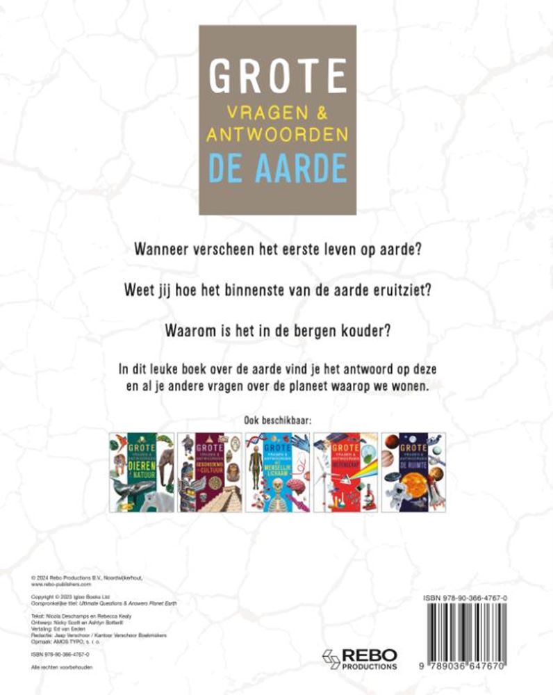 La Terre - réponses aux grandes questions 7+