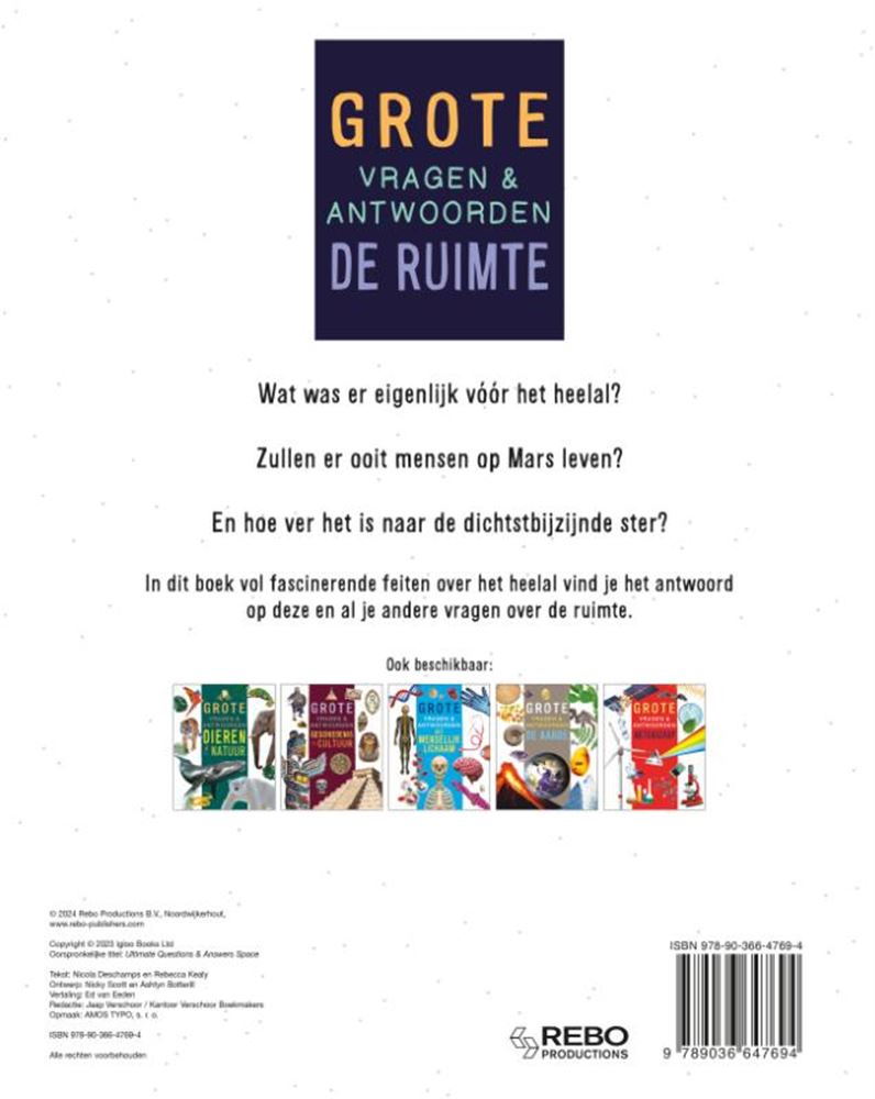 Espace - réponses aux grandes questions 7+