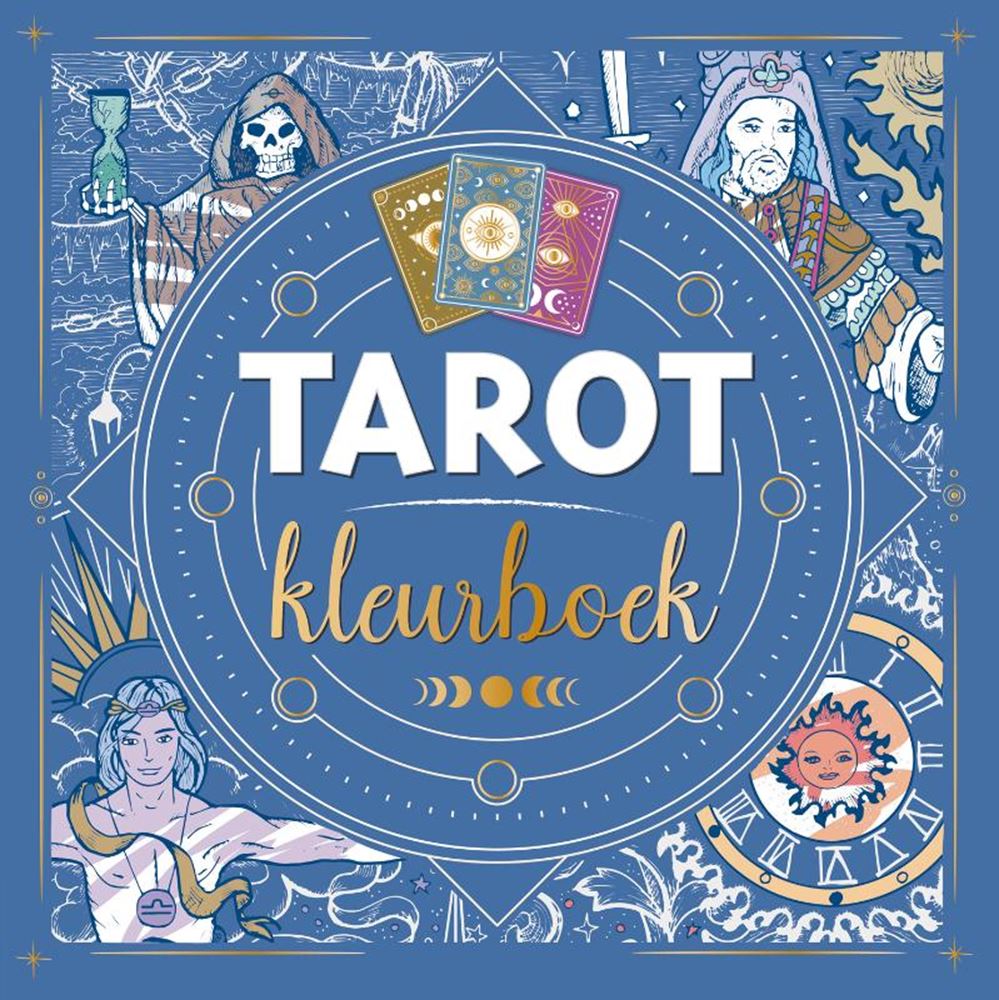 Livre de coloriage Tarot adulte