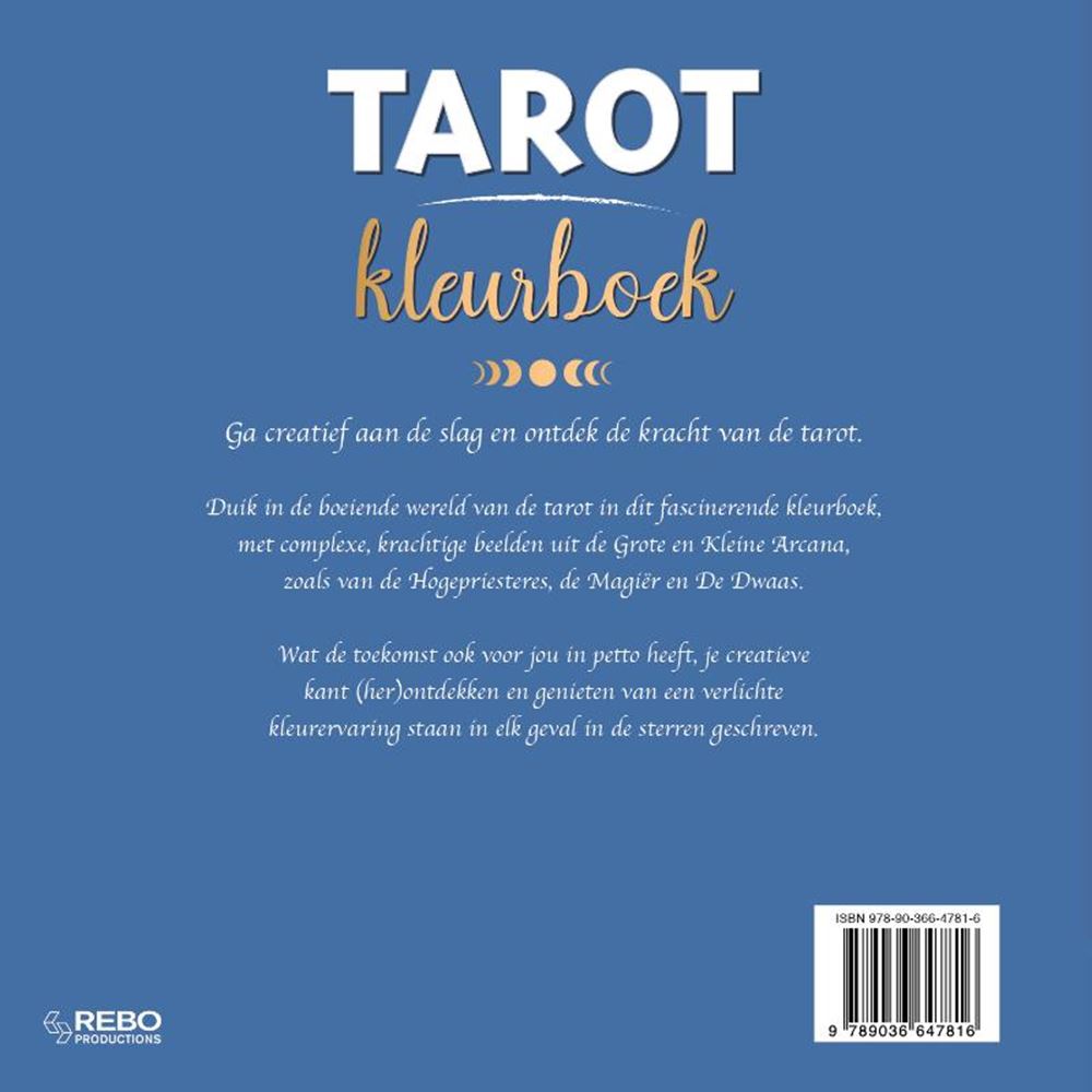 Livre de coloriage Tarot adulte