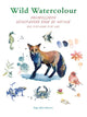 Livre de coloriage : aquarelle sauvage adulte