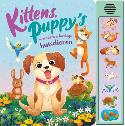 Rebo éditeurs chatons, chiots et autres animaux mignons - 8 sons