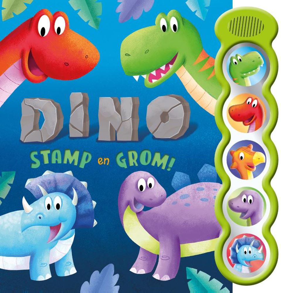 Livre sonore : les dinosaures piétinent et grognent ! 0+