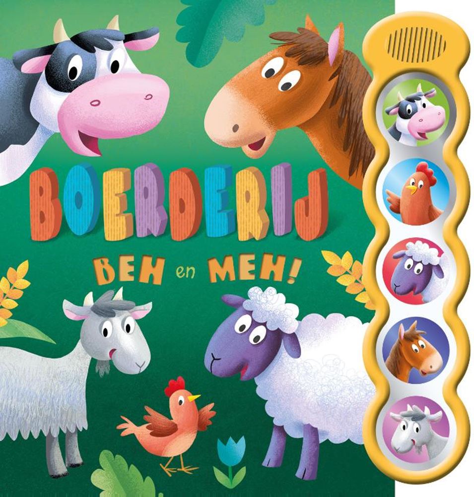 Livre sonore : ferme beh et meh ! 0+