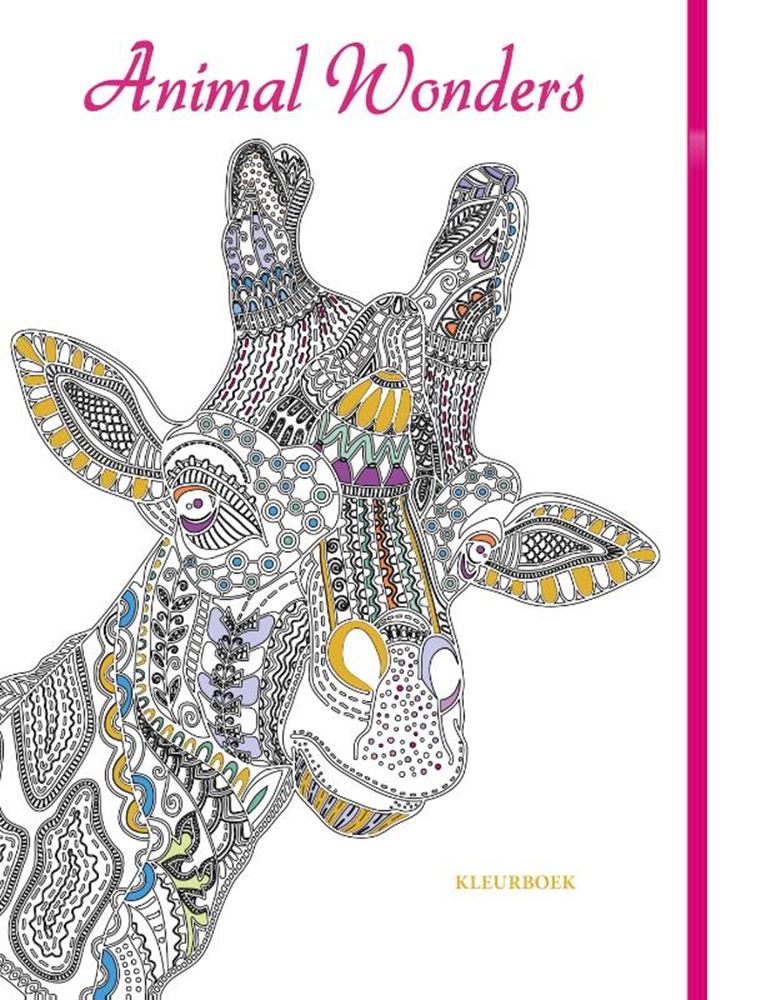 Rebo éditeurs merveilles animales - livre de coloriage