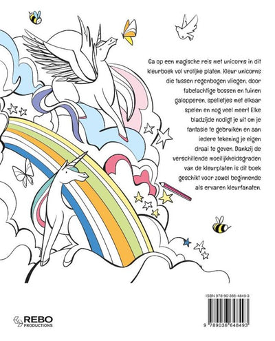 Livre des licornes de livre de couleur