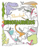Livre de coloriage : dinosaures. 3+