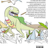 Livre de coloriage : dinosaures. 3+