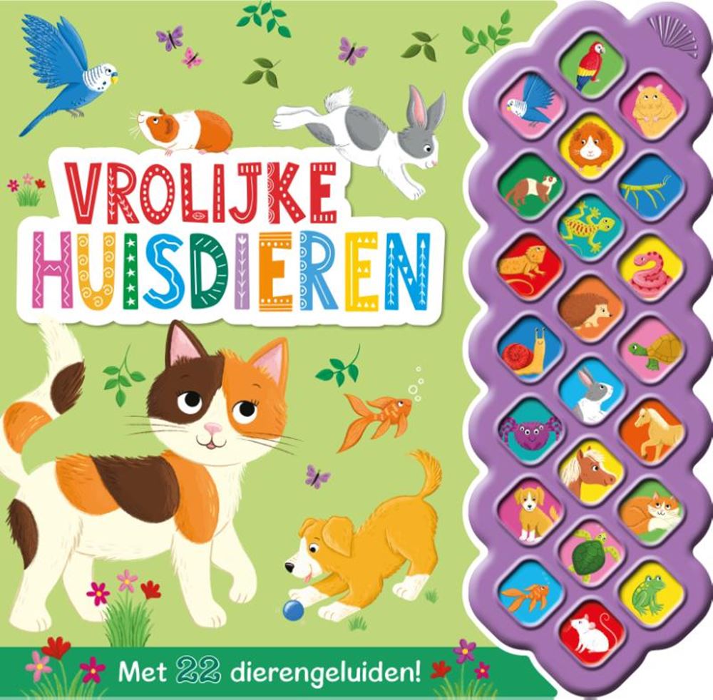 Happy Pets - Livre de 22 sons 4+
