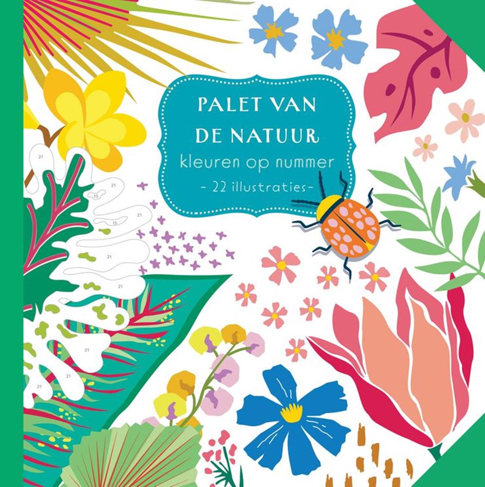 Palette de la nature - couleur par numéro