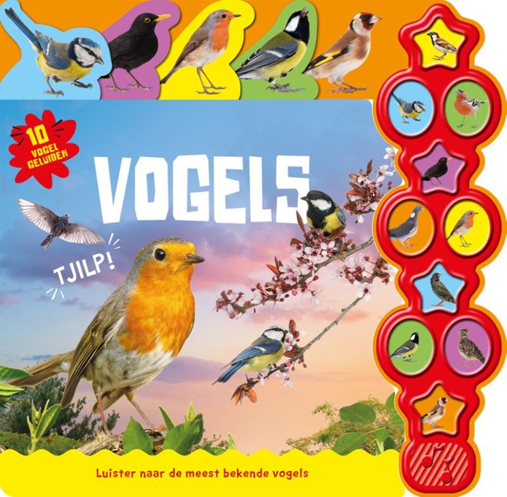 Oiseaux - Livre de 10 sons 0+