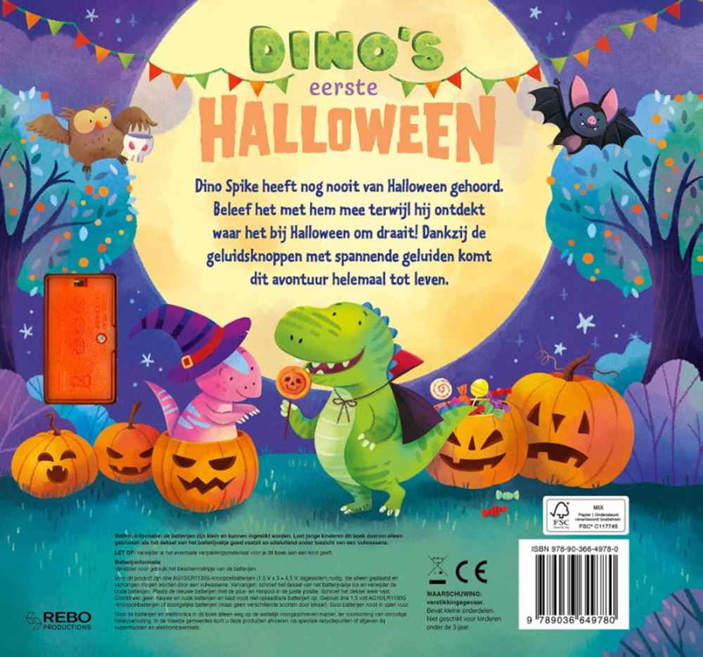 Le premier Halloween de Dino - 11 sons