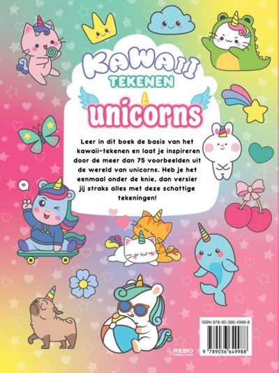 Rebo éditeurs kawaii dessin amis licornes