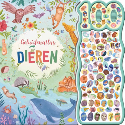 Atlas sonore des animaux des éditeurs Rebo - Livre de 100 sons