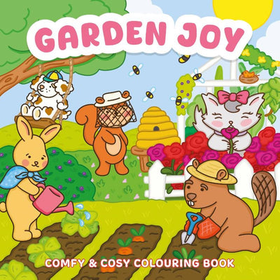 Rebo Publishers Garden Joy - Livre de coloriage confortable et confortable