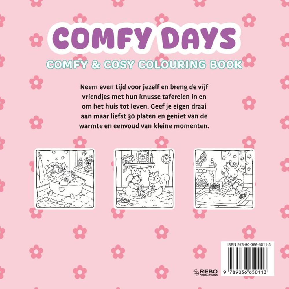 Cosy : journées confortables. 64 pages 24x24 cm. 6+