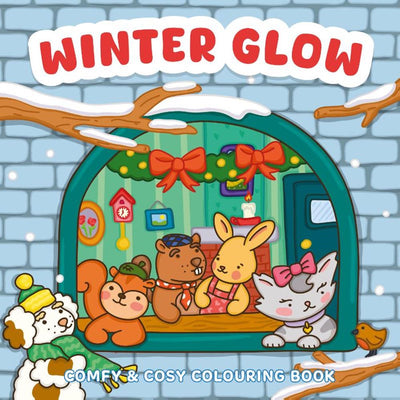 Rebo Publishers Winter Glow - Livre de coloriage confortable et confortable