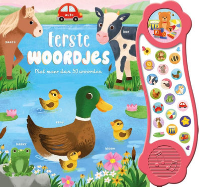 Premiers mots des éditeurs Rebo - Livre de 18 sons
