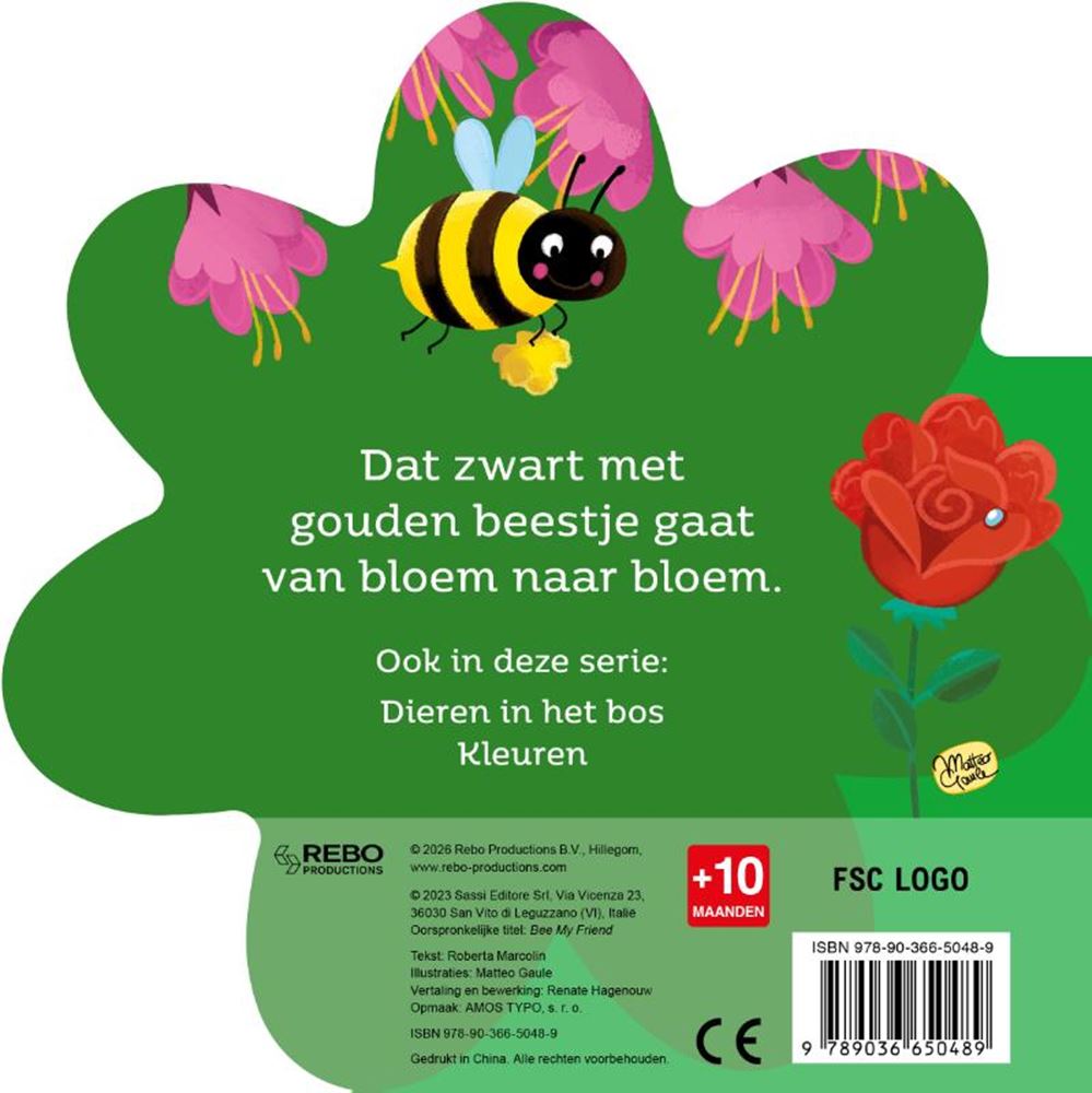Abeille occupée - livre de formes 0+