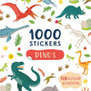 Dinosaures - 1000 autocollants 4+