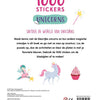 Rebo éditeurs livre d'activités licornes - 1000 autocollants