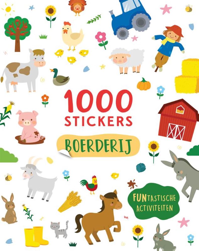 Ferme - 1000 autocollants 4+