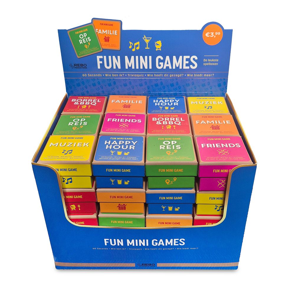 Dsp. mini-jeux amusants général 6 x 8 pièces
