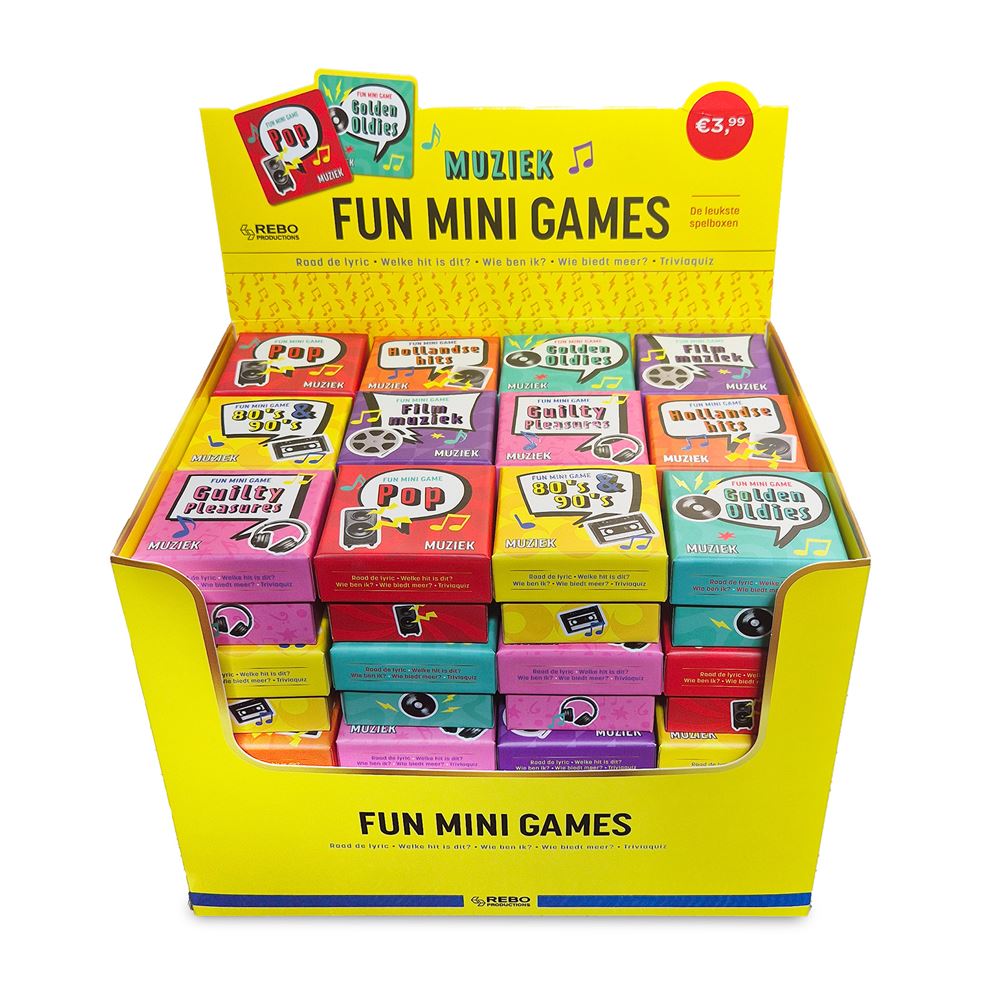 Dsp. musique de mini-jeux amusante. 6x8 pièces