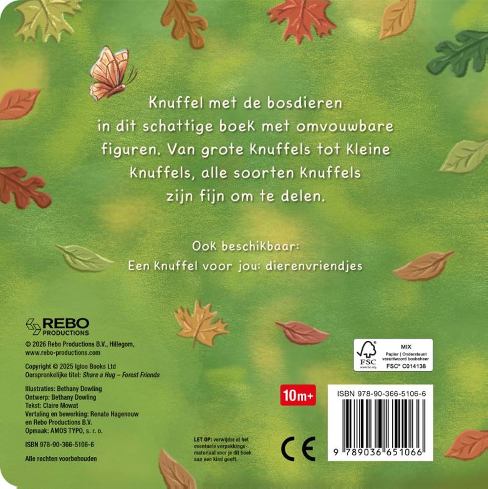 Amis de la forêt - un câlin pour vous 0+