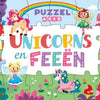 Licornes et fées - livre de puzzles 4+