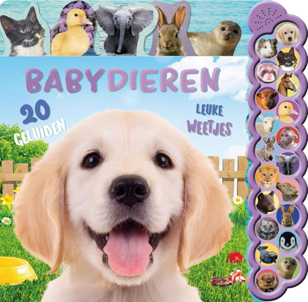 Bébés animaux - Livre de 20 sons 2+