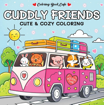 Rebo Publishers Amis câlins - joli livre de coloriage douillet