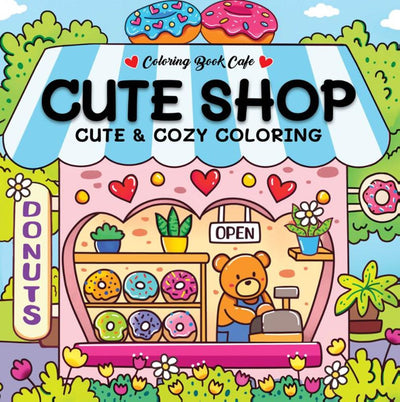Boutique mignonne des éditeurs Rebo - joli livre de coloriage confortable