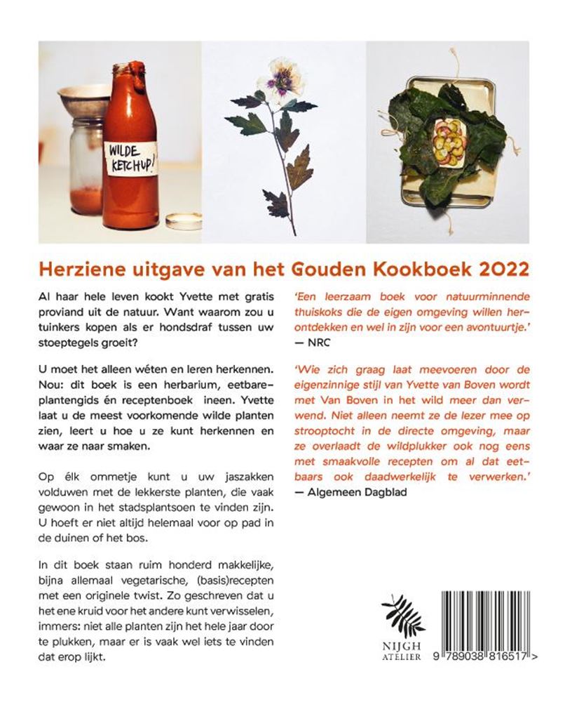 Livre de recettes : vu d'en haut dans la nature
