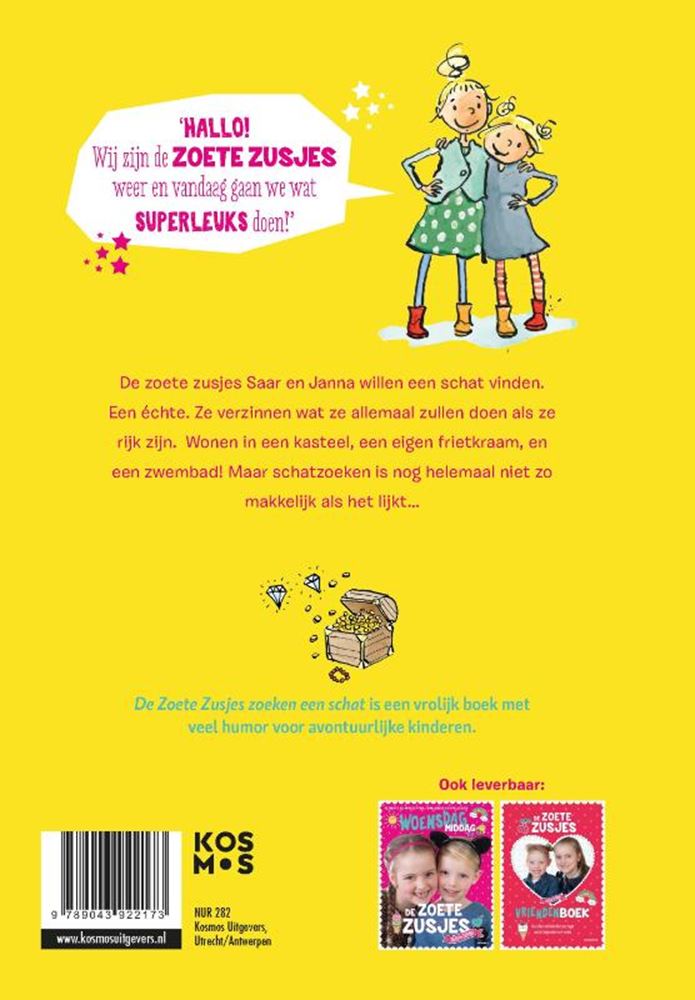 Les douces sœurs recherchent un trésor - livre pour enfants