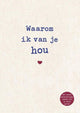 Pourquoi je t'aime.