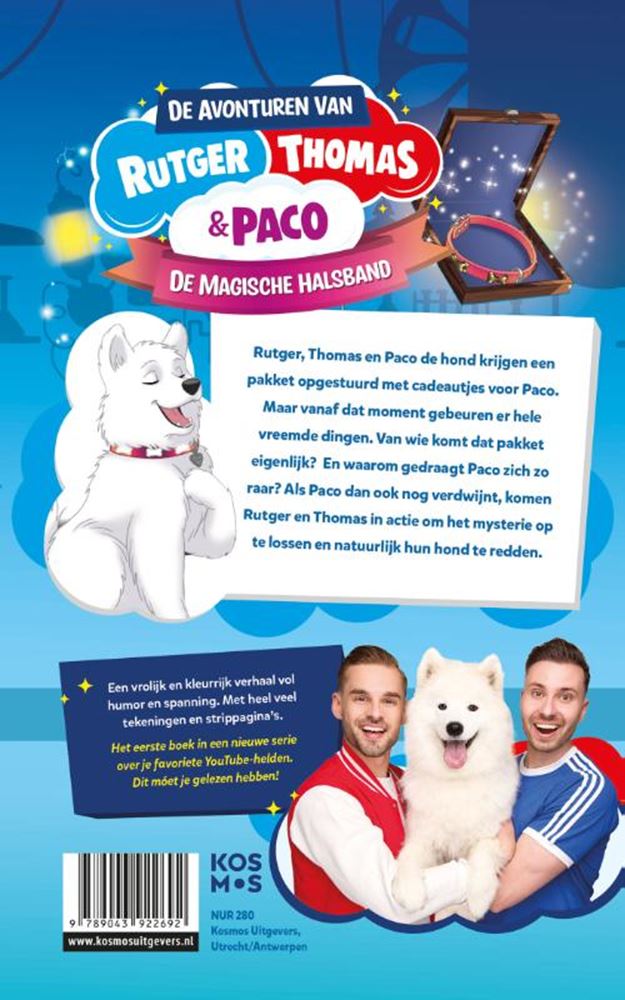 Livre Rutger Thomas et Paco de Magic Collar