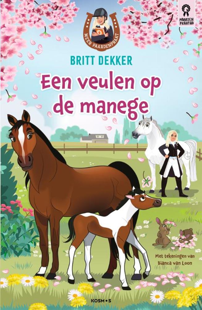 Britt Dekker : un poulain au centre équestre 7+
