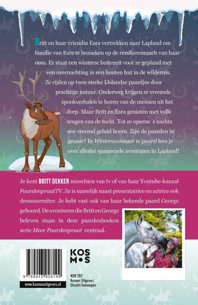 Britt Dekker: aventure hivernale à cheval 7+