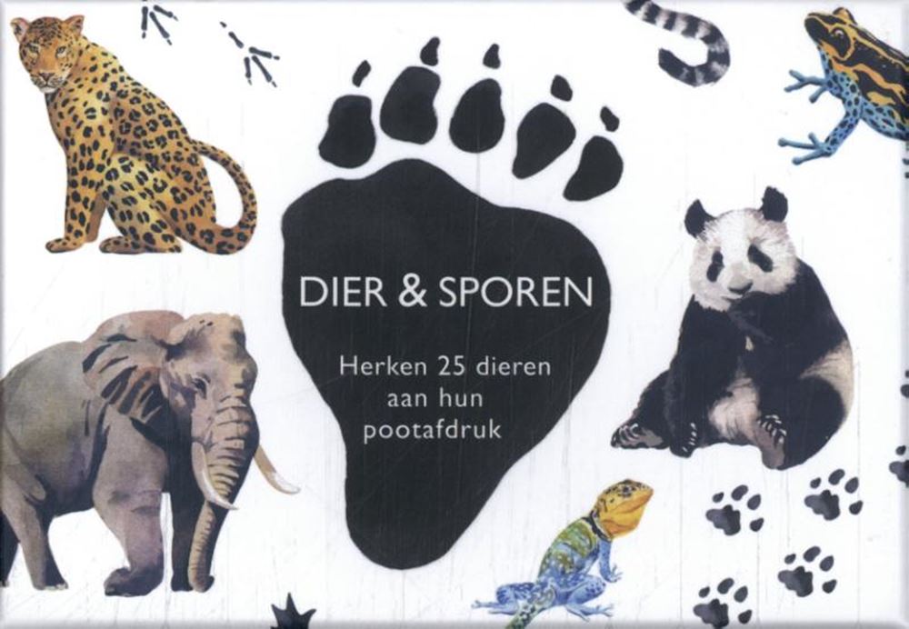 Marcel George Dier sporen herken dieren aan hun po