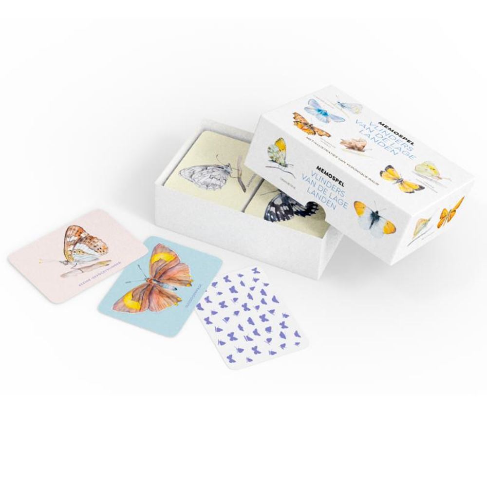 Papillons des Pays-Bas - jeu mémo