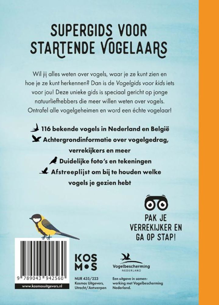 Guide des oiseaux pour les enfants de 6 ans et plus