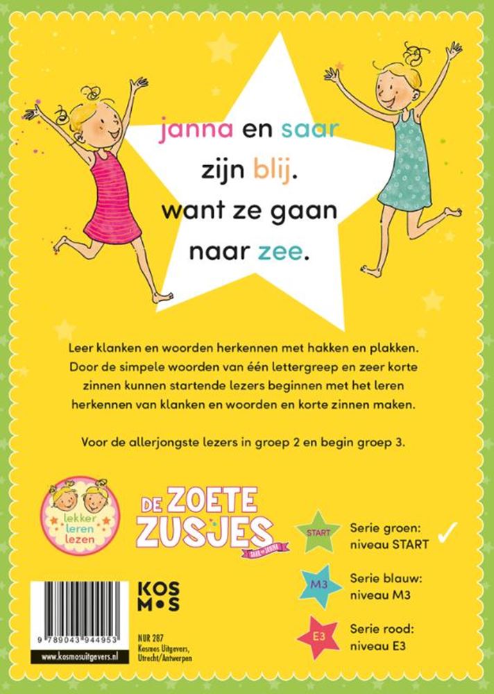 Douces sœurs : le soleil et la mer 4+