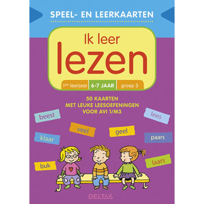 Cartes d'apprentissage deltas speelen que j'apprends à lire, groupe 3