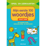 Cartes d'apprentissage deltas speelen mes 100 premiers mots - afbeelding 1
