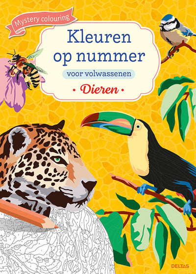 Couleurs deltas par nombre pour les animaux adultes