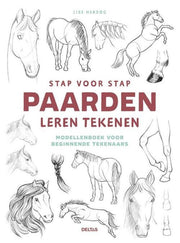 Les deltas apprennent à dessiner des chevaux étape par étape - afbeelding 1