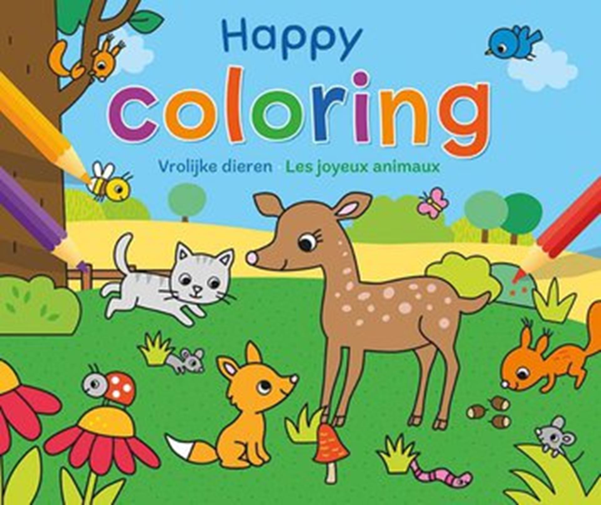 Deltas Happy Coloring Animaux joyeux