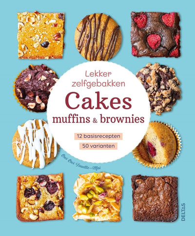 Deltas gâteaux faits maison, muffins, brownies