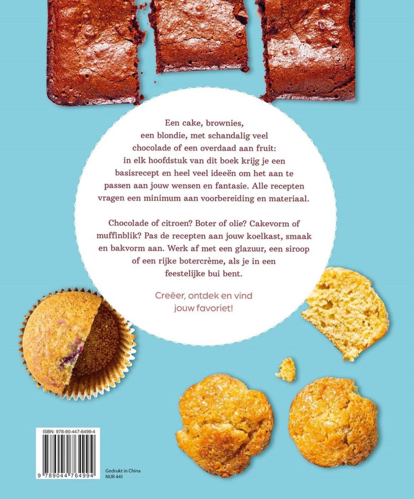Deltas gâteaux faits maison, muffins, brownies